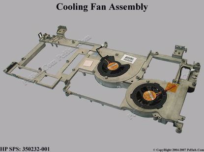 Picture of HP Pavilion zv5000 Series Cooling Fan  Fan 350232-001