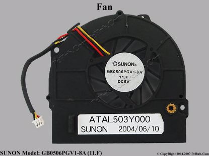 GB0506PGV1-8A, 11.F, ATAL503Y000