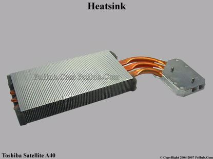Picture of Toshiba Satellite A40 Series Cooling Heatsink .