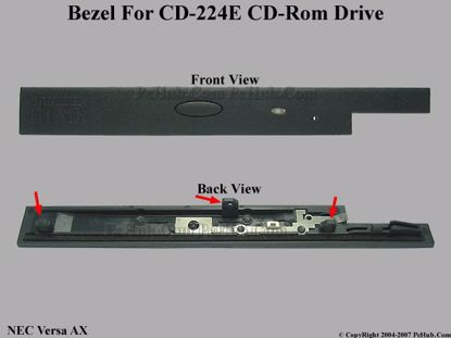 Picture of NEC Versa AX CD-ROM - Bezel CD-224E