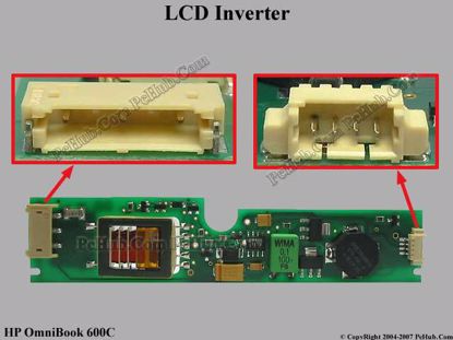 Picture of HP OmniBook 600C LCD Inverter .