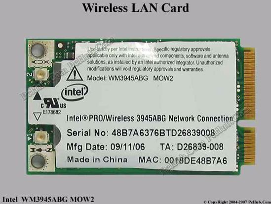 Mow2 sale partner. Intel Pro Wireless 3945abg. Wi-Fi модуль Intel wm3945abg. Wm3945abg mow2. Intel 3945 abg.