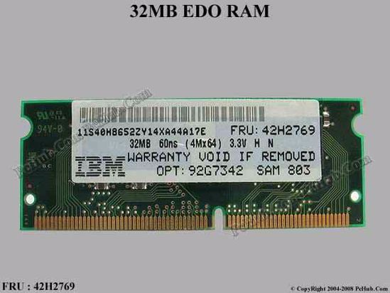 PC66 2621-447 OFFTEK 64MB Replacement RAM Memory for IBM-Lenovo ThinkPad i Series 1400 Laptop Memory 