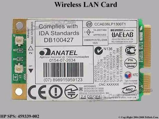 USB 2.0 Wireless WiFi Lan Card for HP-Compaq Pavilion Slimline S3020.it