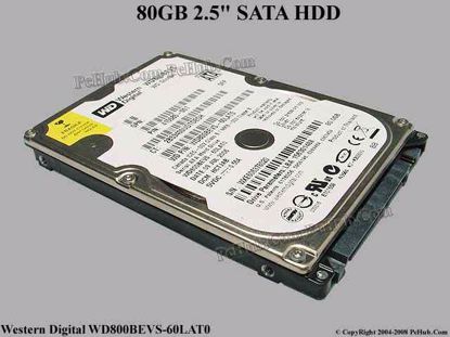 Hctjabn 60gb 2.5 " SATA PCB 2061-701424-N00 Ad DCM WD WD600BEVS-60LAT0 Dcm 