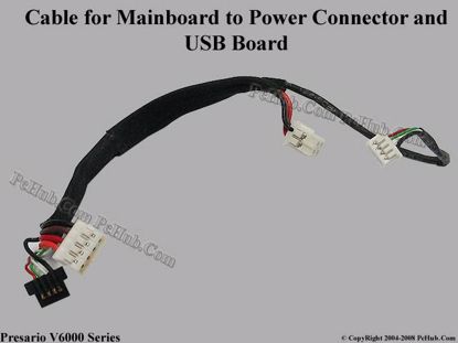 Picture of Compaq Presario V6000 Series Various Item DC Jack Cable, for 431445-001