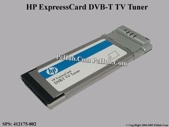 Gesprekelijk wees stil Hoop van HP ExpreessCard DVB-T TV Tuner SPS: 412175-002 , P/N: 142110-002 , EC372S  HP Common Item (HP) Z Card Interface. PcHub.com - Laptop parts , Laptop  spares , Server parts & Automation