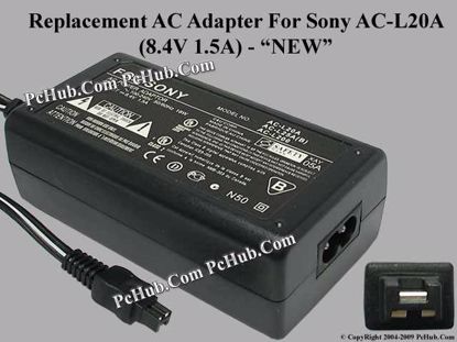For Sony AC-L20A, AC-L200