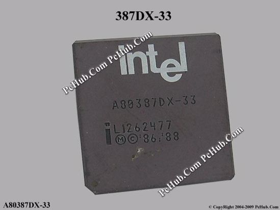 Intel A80387DX-33