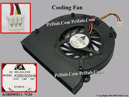 Original New CPU Cooling Fan for HP KSB0505HA-8J75 486799-001 507124-001 