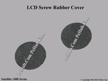 Picture of Toshiba Satellite 1400 Series Various Item LCD Screw Rubber Cover