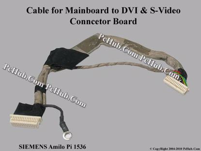 Picture of Fujitsu SIEMENS Amilo Pi 1536 Various Item DVI & S-Video Cable