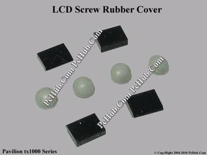 Picture of HP Pavilion tx1000 Series Various Item LCD Screw Rubber Cover