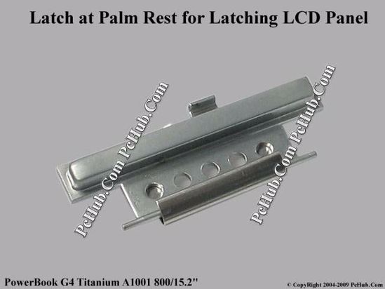 Picture of Apple PowerBook G4 Titanium A1001 800/15.2"  Various Item Latch at Palm Rest