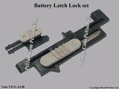 Picture of Sony Vaio VGN-A130 Various Item Battery Latch Lock set