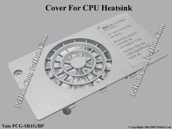 Picture of Sony Vaio PCG-SR1G/BP CPU Processor Cover Cover For CPU Fan
