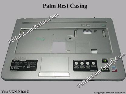 Picture of Sony Vaio VGN-NR Series Mainboard - Palm Rest (Silver) with Touchpad