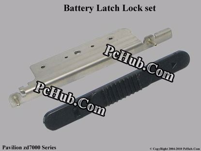 Picture of HP Pavilion zd7000 Series Various Item Battery Latch Lock set