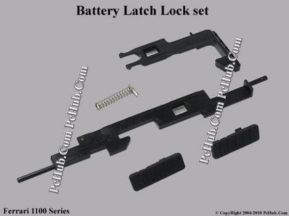 Picture of Acer Ferrari 1100 Series Various Item Battery Latch Lock set