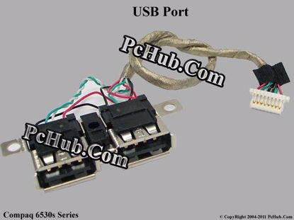 Picture of HP Compaq 6530s Series Various Item Duo USB Port