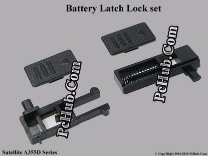 Picture of Toshiba Satellite A355D Series Various Item Battery Latch Lock