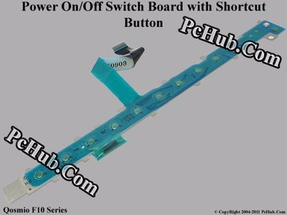Picture of Toshiba Qosmio F10 Series Switch Board .