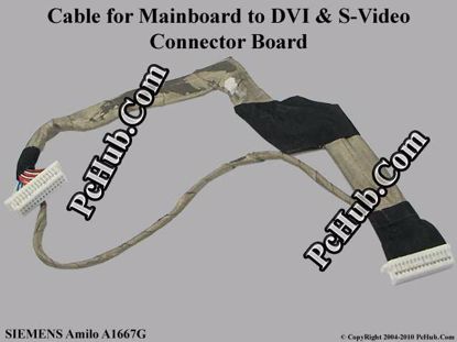 Picture of Fujitsu SIEMENS Amilo A1667G Various Item Cable for S-Video & DVI
