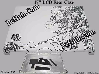 Picture of Dell Studio 1735 LCD Rear Case 17" LCD Rear Case (Mike Ming - Bunch O Surfers)