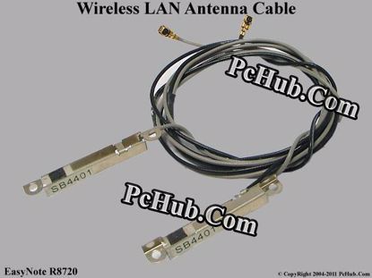 Picture of Packard Bell EasyNote R8720 Wireless Antenna Cable .