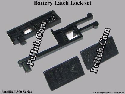 Picture of Toshiba Satellite L500 Series Various Item Battery Latch Lock set