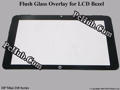 Picture of HP Mini 210 Series Various Item Flush Glass Overlay for LCD Bezel