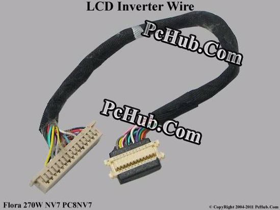 Picture of Hitachi Flora 270W NV7 PC8NV7 LCD Inverter Wire .