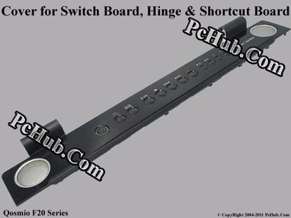 Picture of Toshiba Qosmio F20 Series Indicater Board Switch / Button Cover .