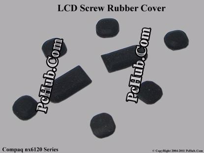 Picture of HP Compaq nx6120 Series Various Item LCD Screw Rubber Cover