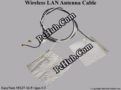 Picture of Packard Bell EasyNote MX37 ALP-Ajax C3 Wireless Antenna Cable .