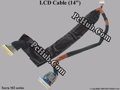Picture of Toshiba Tecra M2 series LCD Cable (14") .