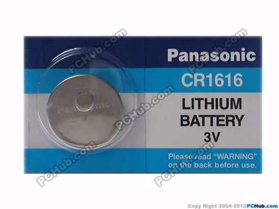 CR1616 3 Volt Lithium Button Cell Battery