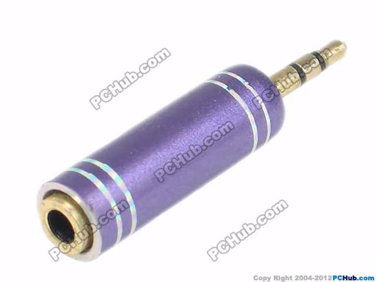 68209- TRS Connector. Color: Purple