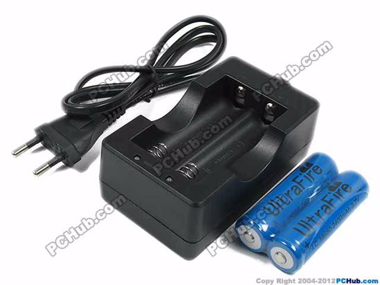 AC 100-240V Charger  for 18650 3.7V Rechargeable Lithium Battery 