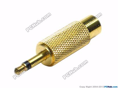 69886- TS Mono. Gold Plug / Handle