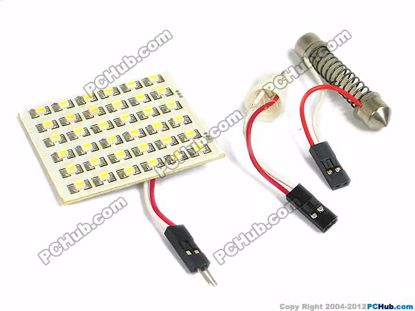 75079- T10 / Festoon. 36x3020 SMD White LED Light