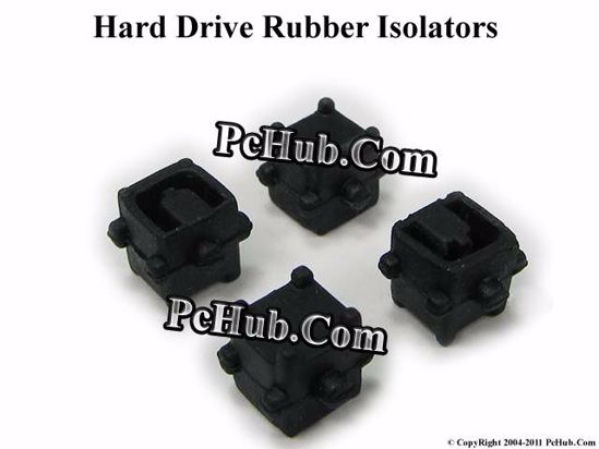 Picture of HP Pavilion dv5 Series Various Item HDD Rubber Isolators X4- Black