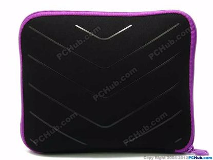 76137- Purple zipper. Black