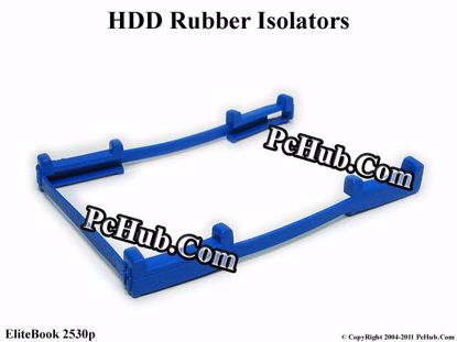 Picture of HP EliteBook 2530p Series HDD Caddy / Adapter 1.8" HDD Rubber Isolators - Blue