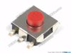 SMD switch, 6.5x6.5x3.4mm, Red button