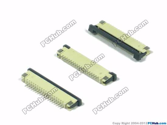 18-pin, 1.0mm Pitch, H=2.5mm, SMT type