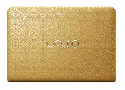 Picture of Sony Vaio VPCEA Series LCD Rear Case Gold Color