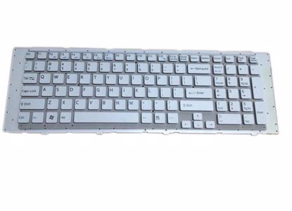 Picture of Sony Vaio VPCEF Series Keyboard US, White, without Frame