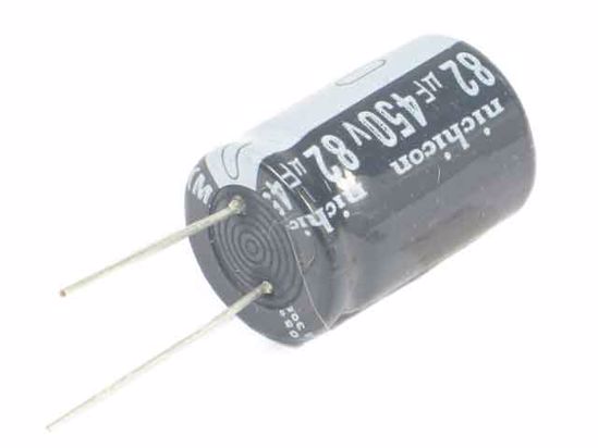 Power Maintenance Components 82uF 450V Electrolytic Capacitor 40x16mm