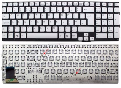 Picture of Sony Vaio VPCSE Series Keyboard UK, Silver, w/o Backlit